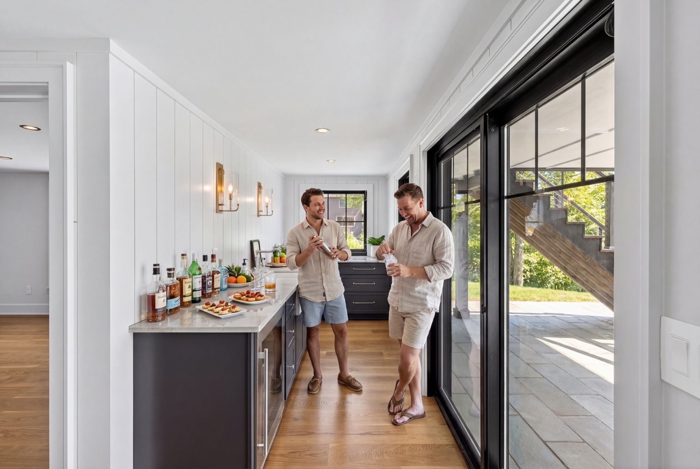 Furnished room after virtual staging Syracuse NY